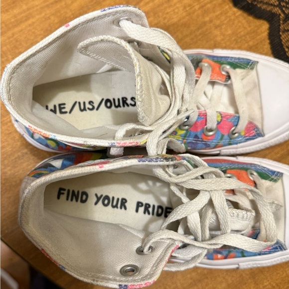 Converse Pride Hi Top Sneakers sz - Picture 7 of 9